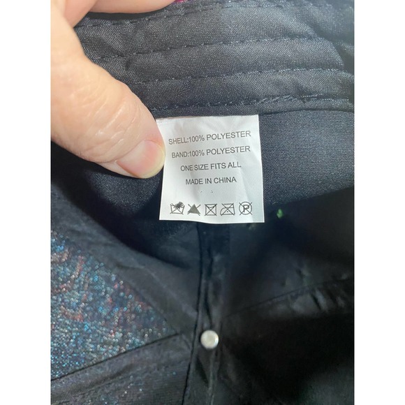 Six Flags Theme Parks Harley Quinn Baseball Cap Adjustable - Picture 6 of 6